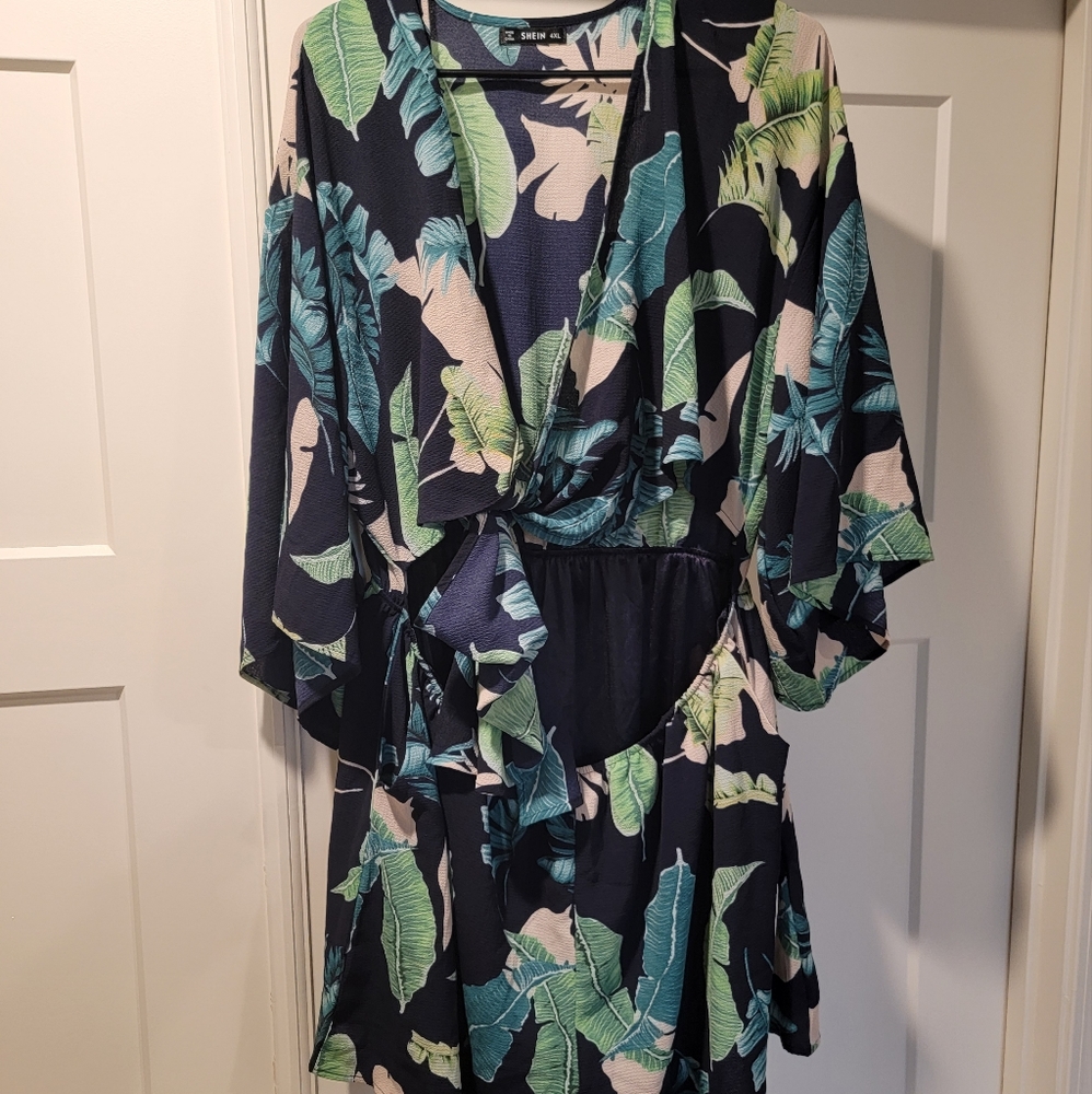 Shein Floral Romper size 4xl
